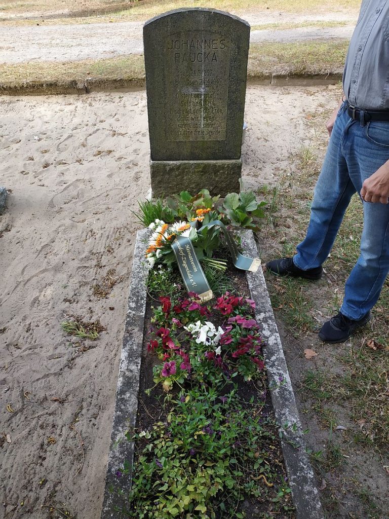 Grabstein von Johannes Paucka