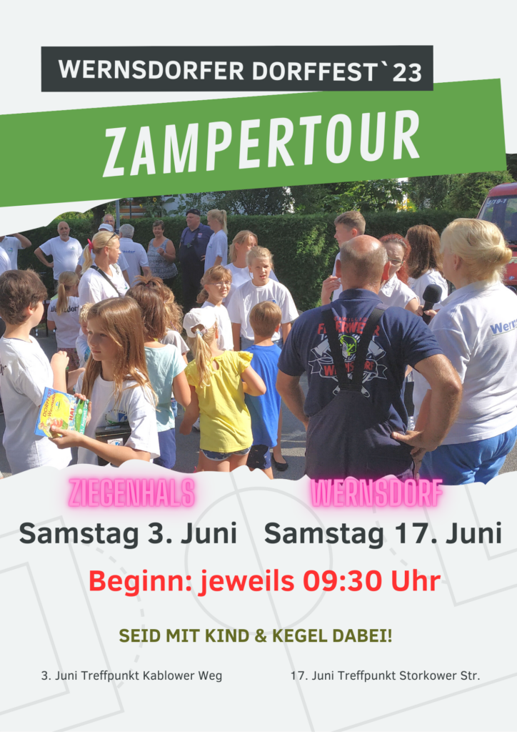 Zampern in Ziegenhals und Wernsdorf