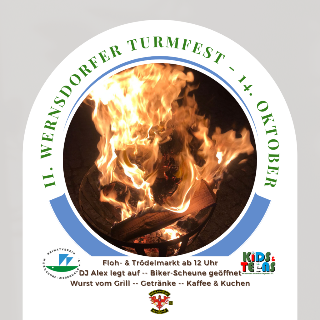 II. Wernsdorfer Turmfest 14. Oktober 2023